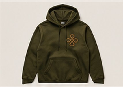 Wayfarer Hoodie in olive